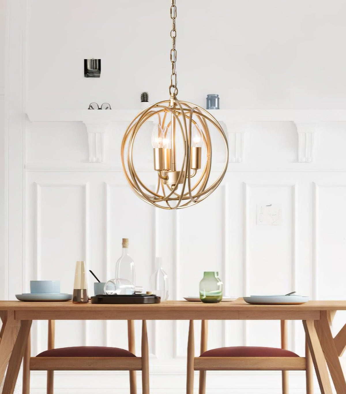 Lathenholm Iron Pendant Light-Moonnatur