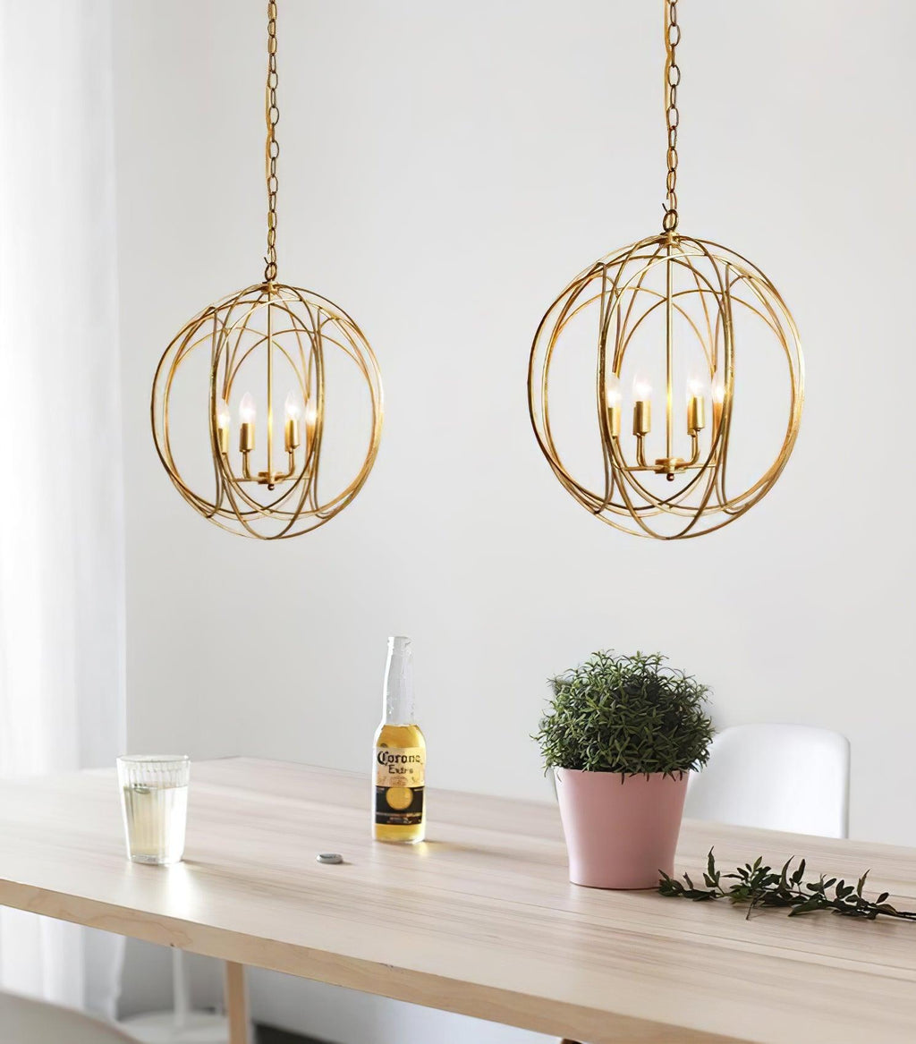 Lathenholm Iron Pendant Light-Moonnatur