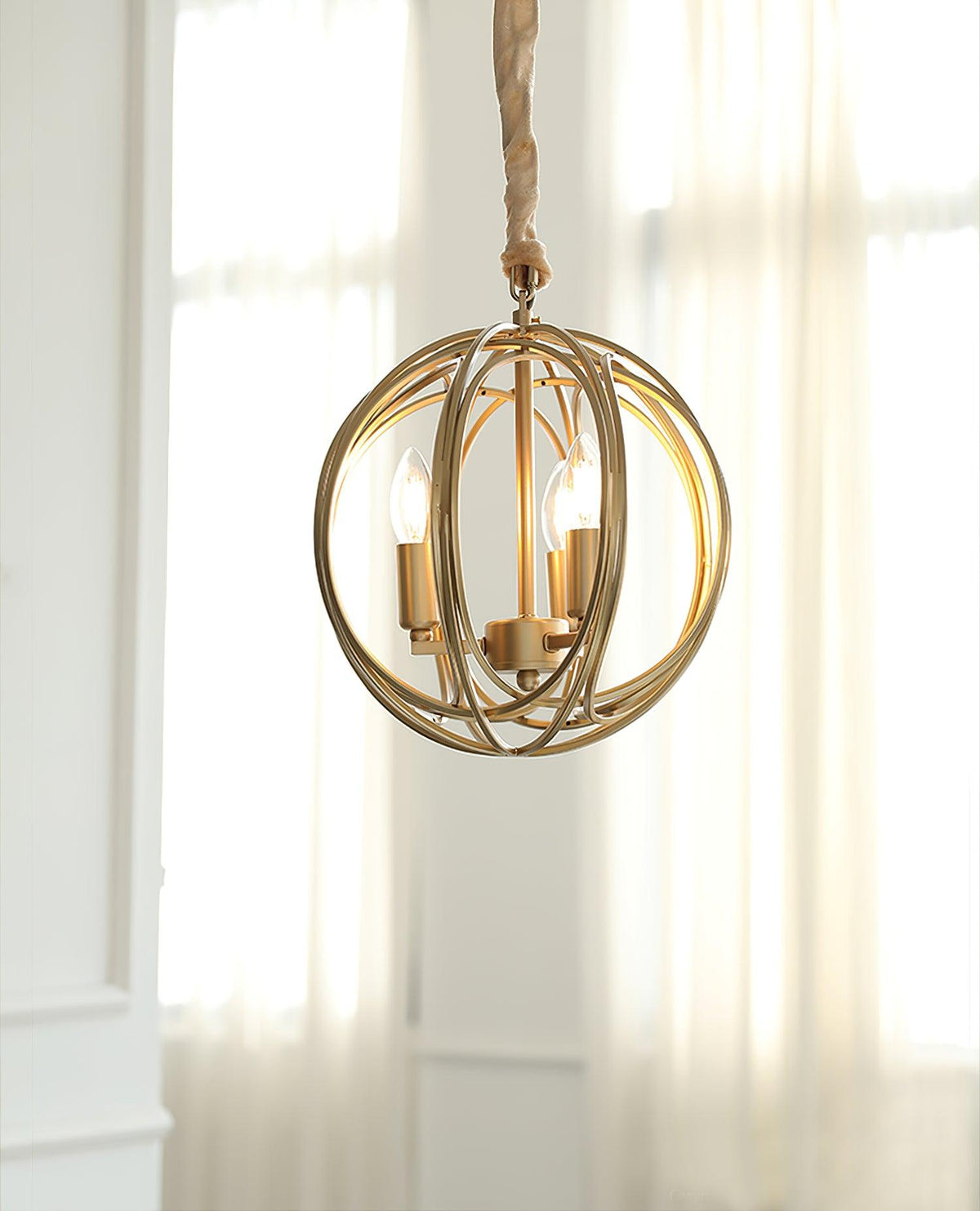 Lathenholm Iron Pendant Light-Moonnatur