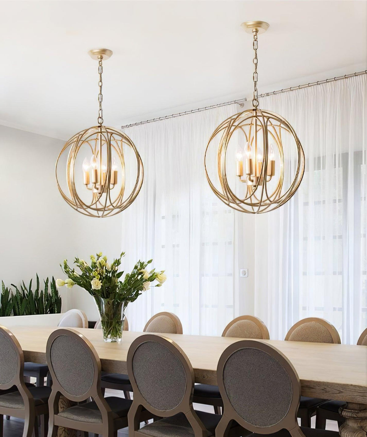 Lathenholm Iron Pendant Light-Moonnatur