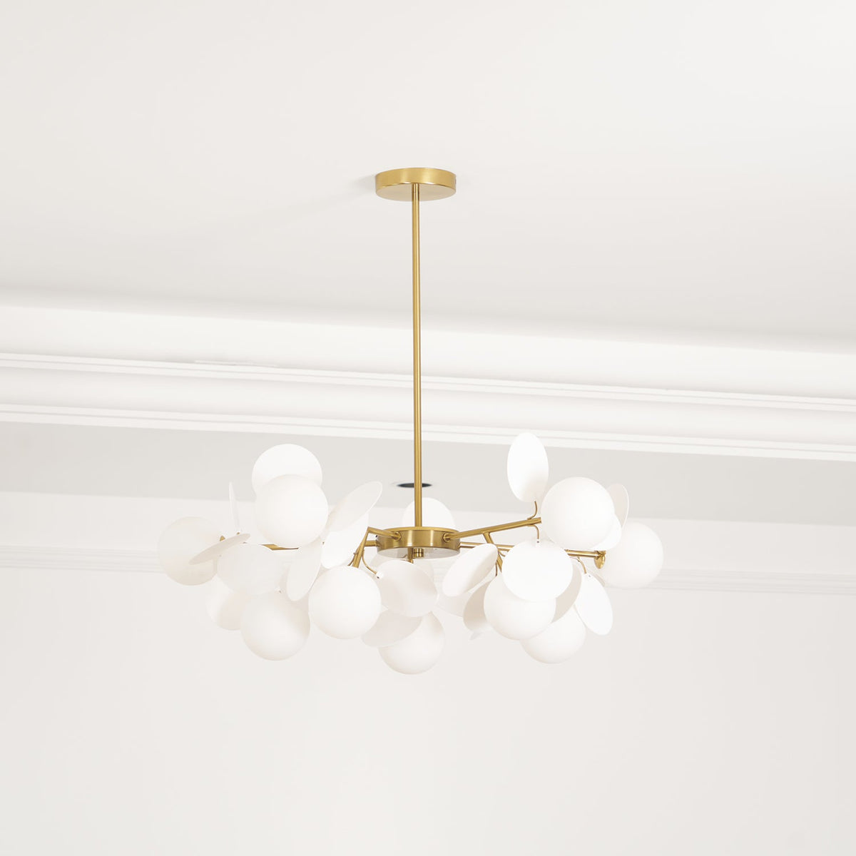 Mirella Glass Chandelier-Moonnatur