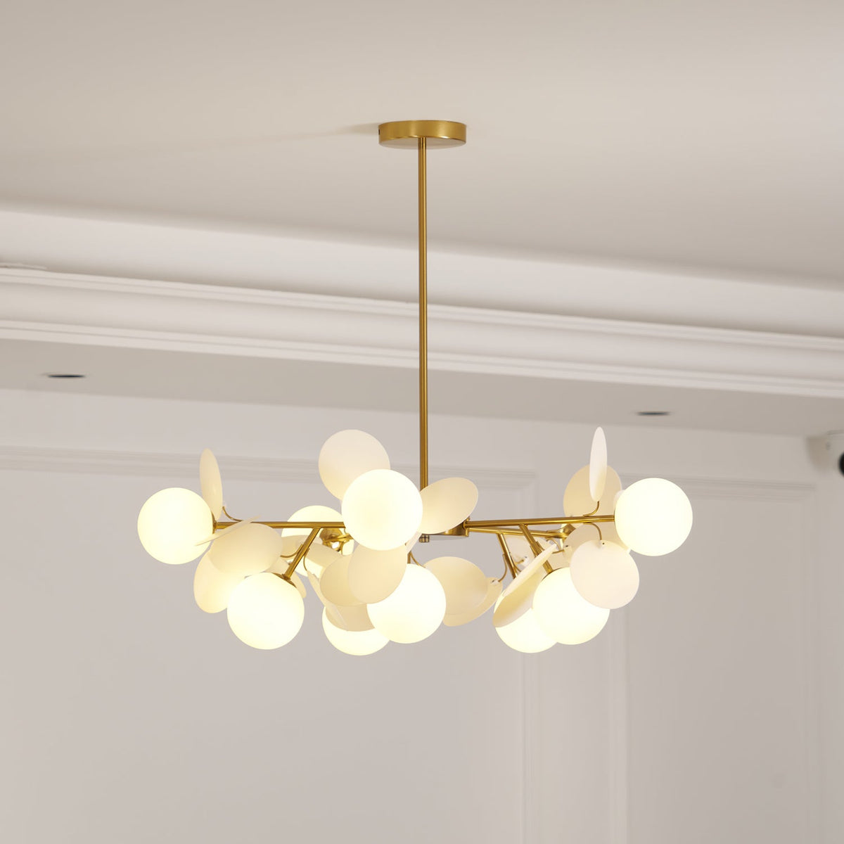 Mirella Glass Chandelier-Moonnatur