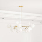 Mirella Glass Chandelier-Moonnatur