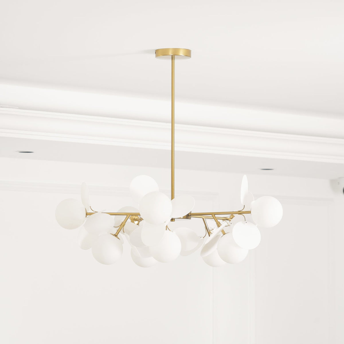 Mirella Glass Chandelier-Moonnatur