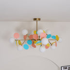 Mirella Glass Chandelier-Moonnatur
