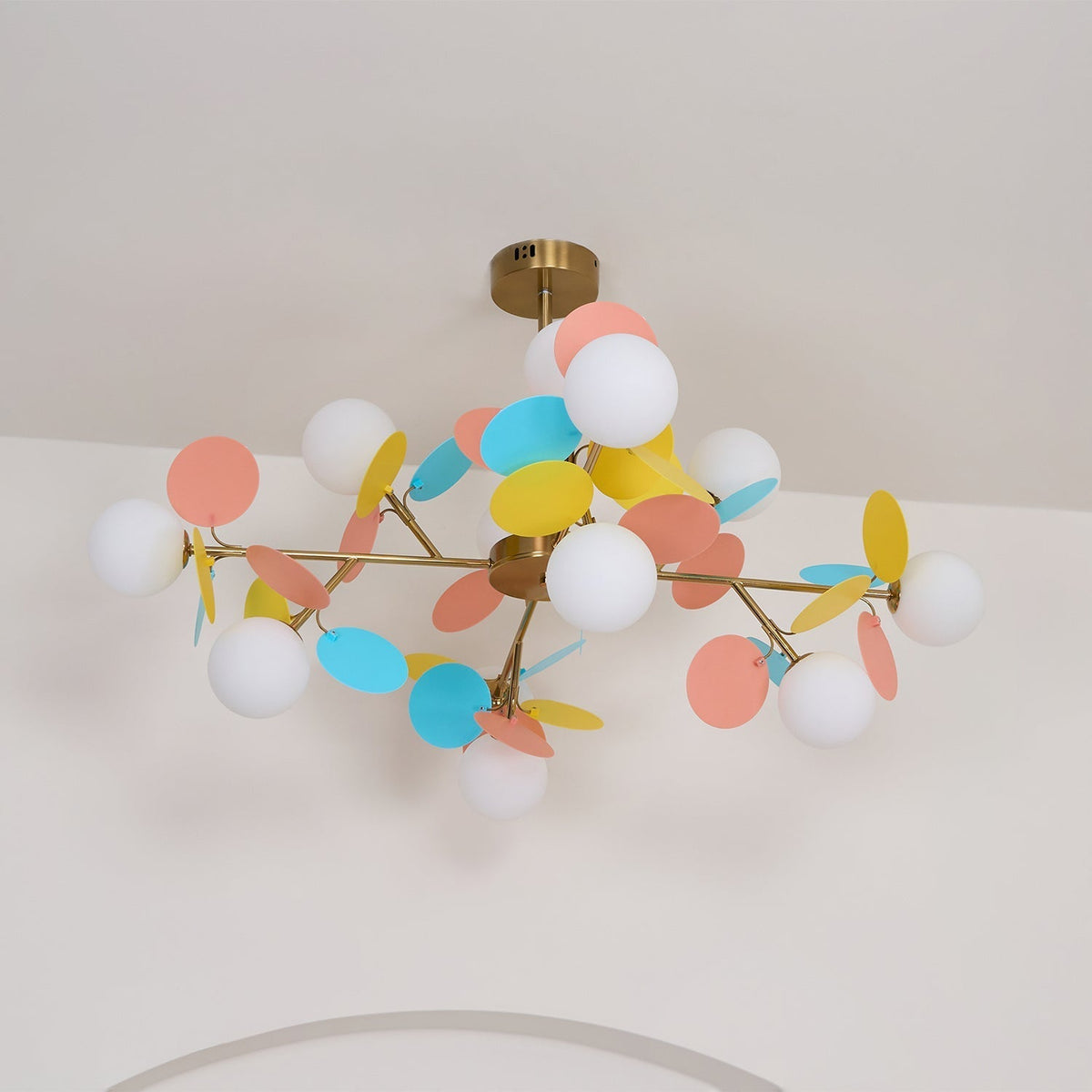 Mirella Glass Chandelier-Moonnatur