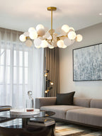 Mirella Glass Chandelier-Moonnatur