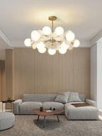Mirella Glass Chandelier-Moonnatur