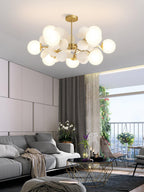 Mirella Glass Chandelier-Moonnatur