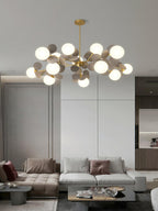 Mirella Glass Chandelier-Moonnatur