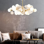 Mirella Glass Chandelier-Moonnatur
