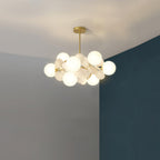 Mirella Glass Chandelier-Moonnatur