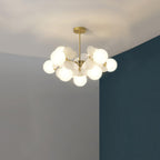 Mirella Glass Chandelier-Moonnatur