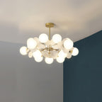 Mirella Glass Chandelier-Moonnatur