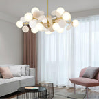 Mirella Glass Chandelier-Moonnatur