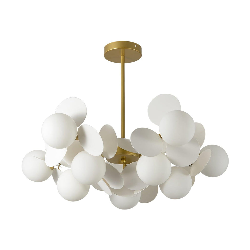 Mirella Glass Chandelier-Moonnatur