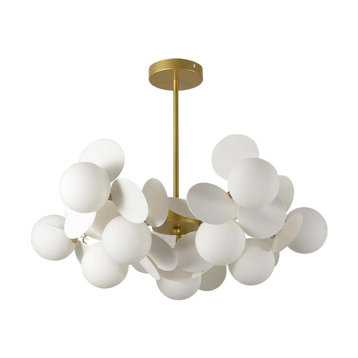 Mirella Glass Chandelier-Moonnatur