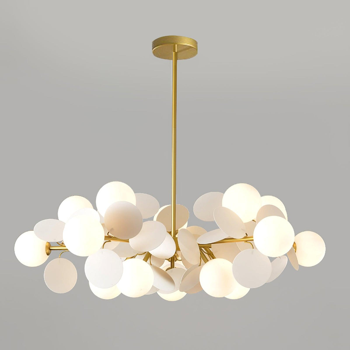 Mirella Glass Chandelier-Moonnatur