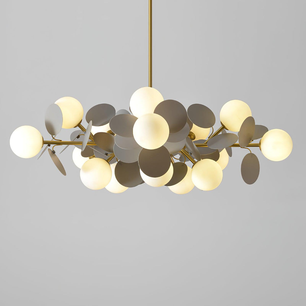 Mirella Glass Chandelier-Moonnatur