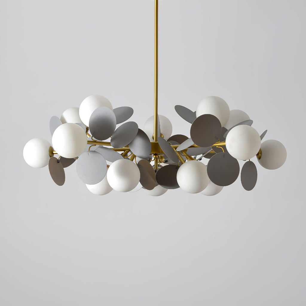 Mirella Glass Chandelier-Moonnatur