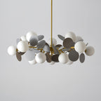 Mirella Glass Chandelier-Moonnatur