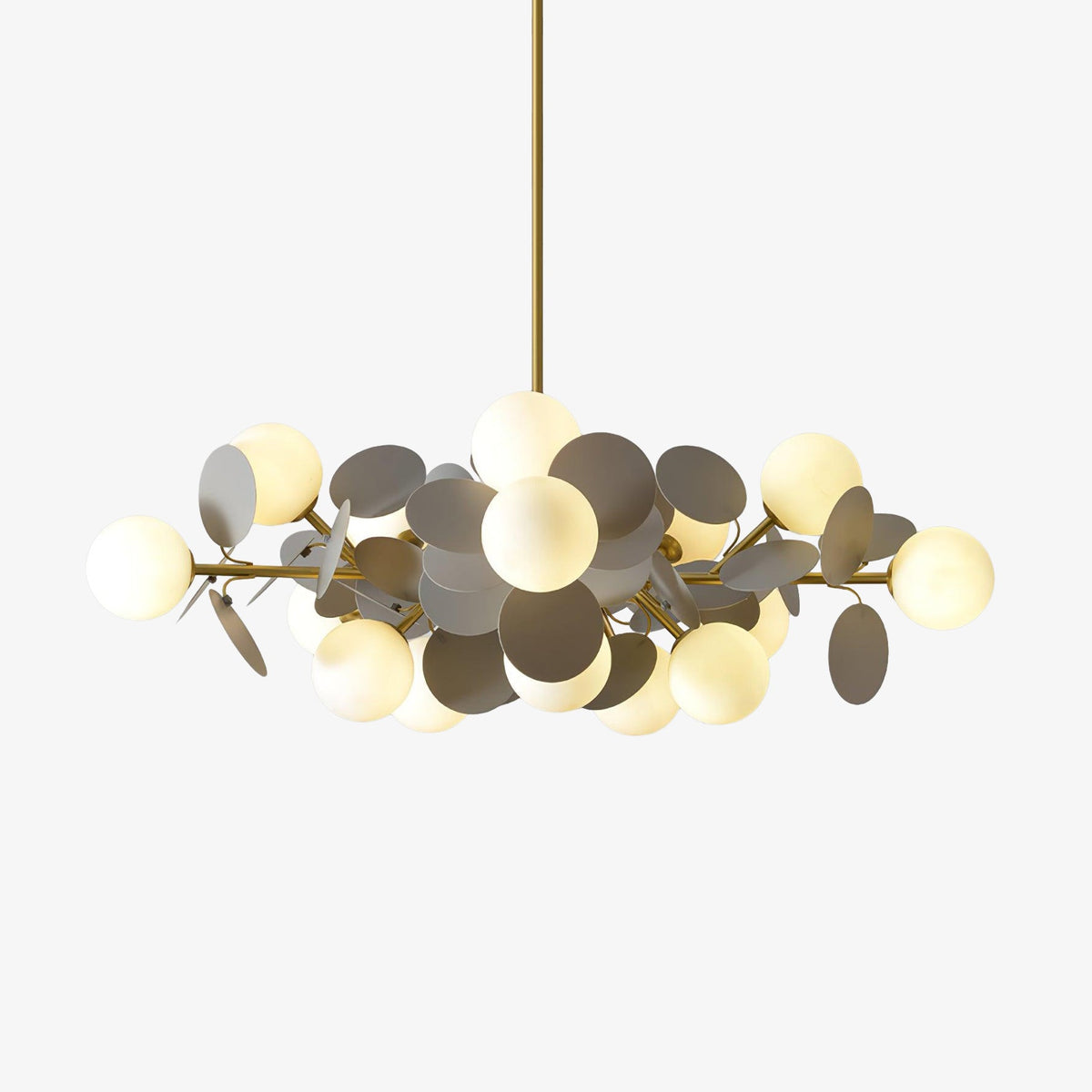 Mirella Glass Chandelier-Moonnatur