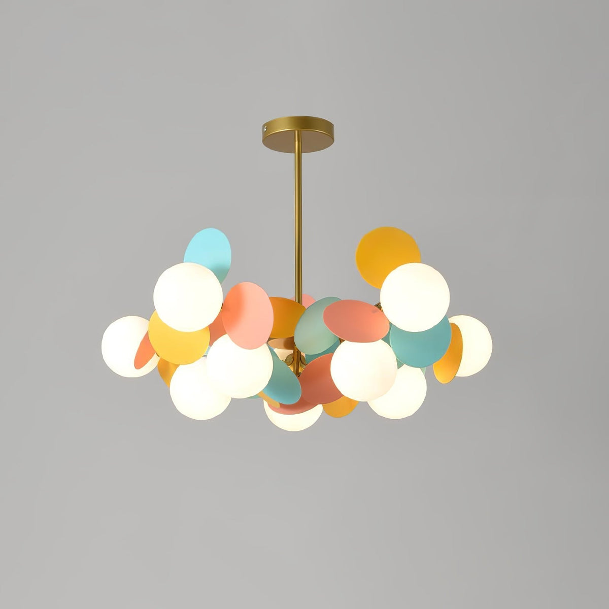 Mirella Glass Chandelier-Moonnatur