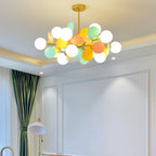 Mirella Glass Chandelier-Moonnatur