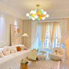 Mirella Glass Chandelier-Moonnatur