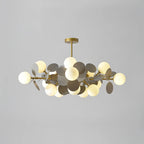 Faldenley Glass Chandelier-Moonnatur