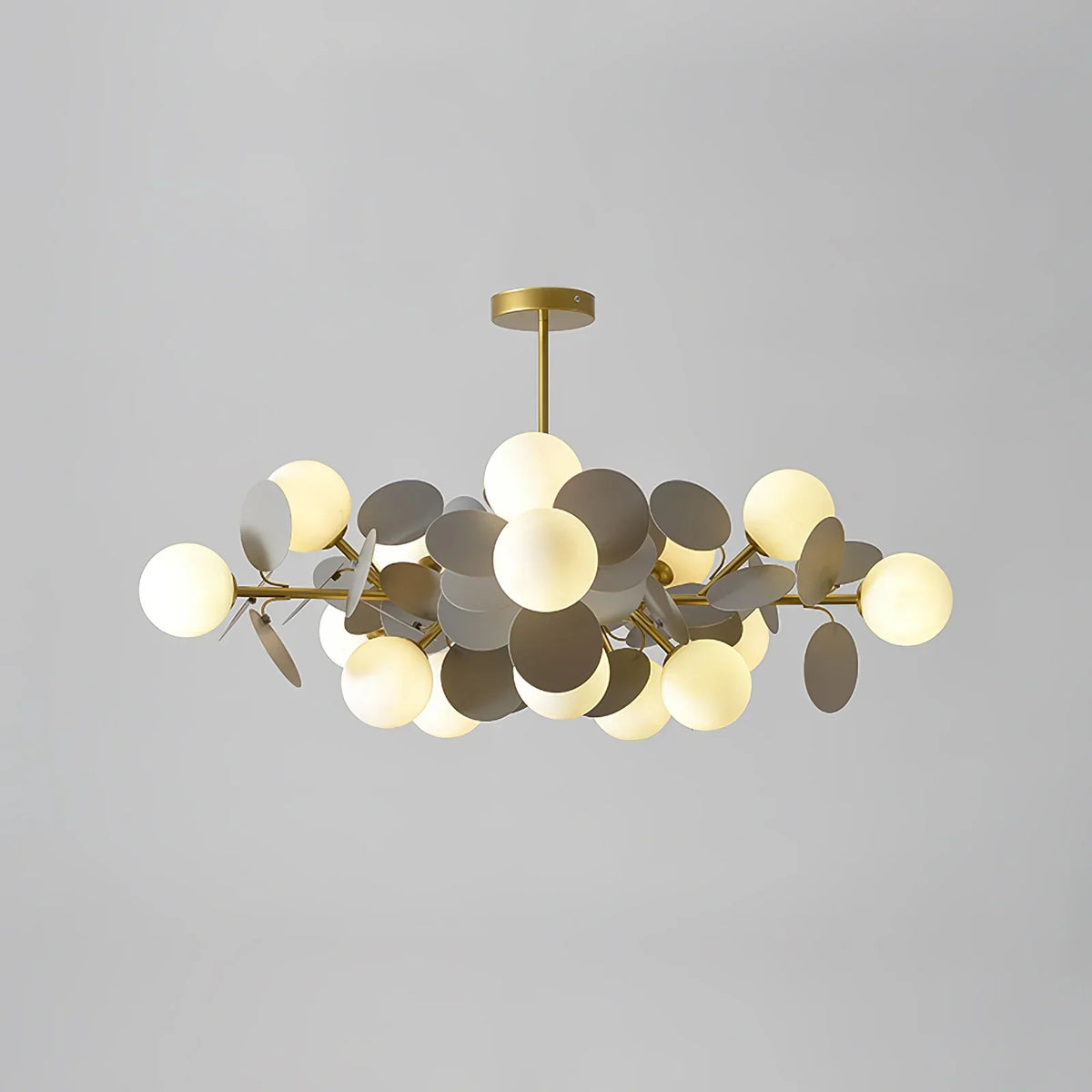 Faldenley Glass Chandelier-Moonnatur