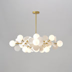 Mirella Glass Chandelier-Moonnatur