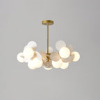 Mirella Glass Chandelier-Moonnatur