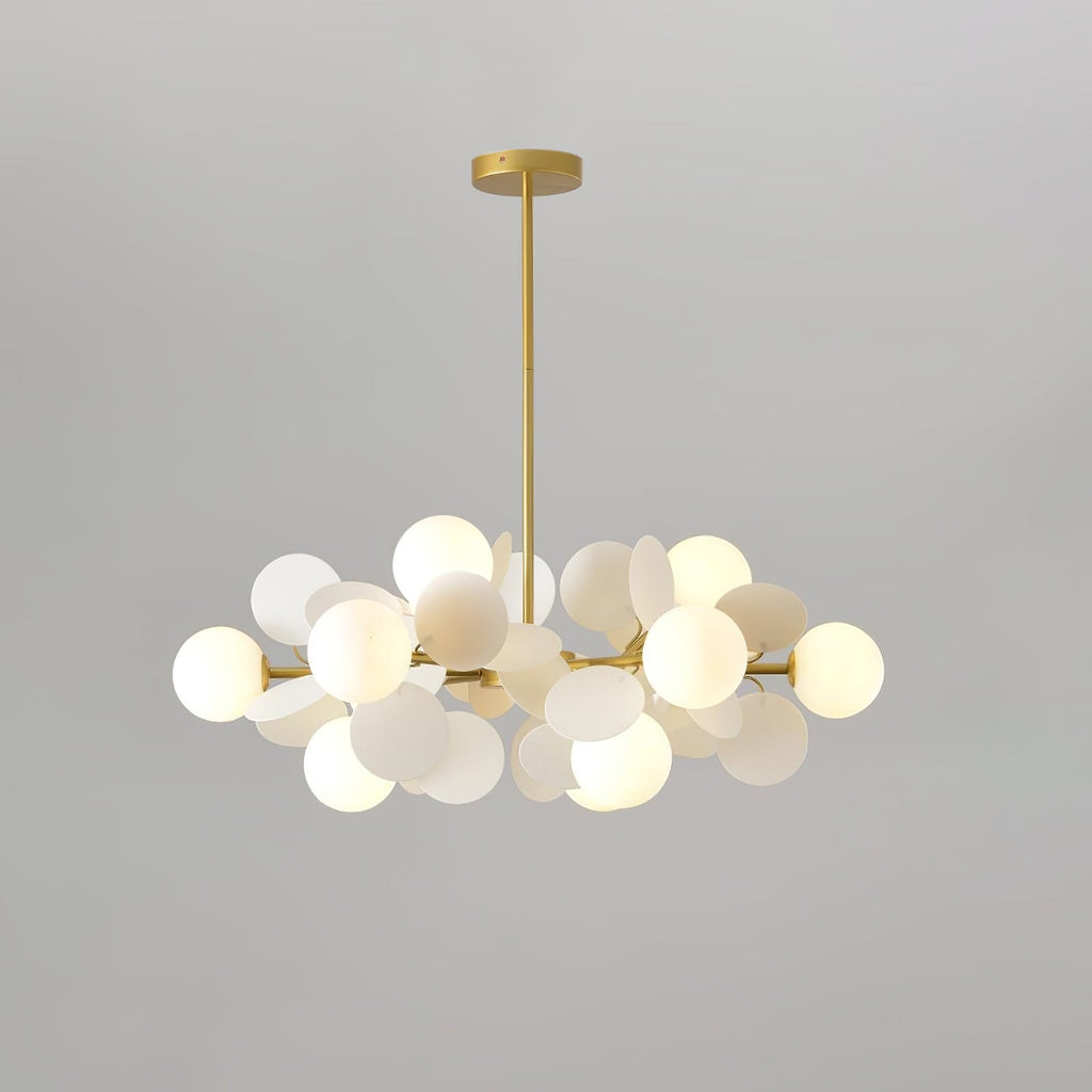Mirella Glass Chandelier-Moonnatur