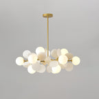 Mirella Glass Chandelier-Moonnatur