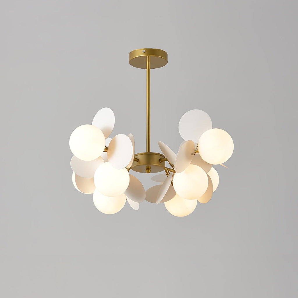 Mirella Glass Chandelier-Moonnatur