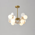 Mirella Glass Chandelier-Moonnatur