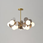 Mirella Glass Chandelier-Moonnatur