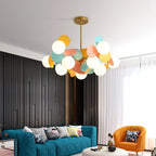 Mirella Glass Chandelier-Moonnatur