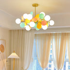 Mirella Glass Chandelier-Moonnatur