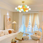 Mirella Glass Chandelier-Moonnatur