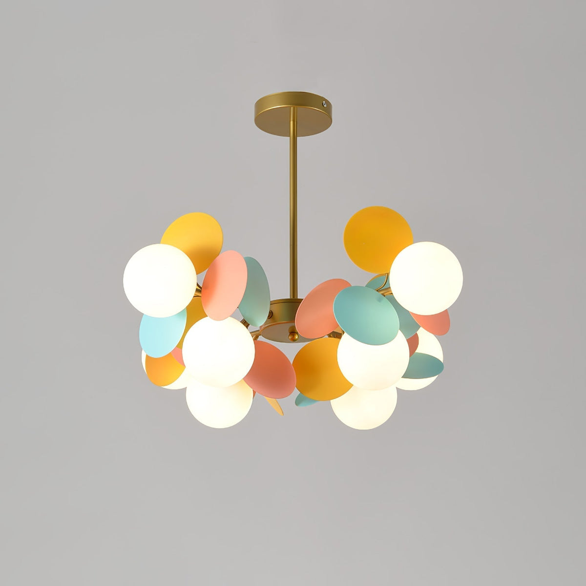 Mirella Glass Chandelier-Moonnatur