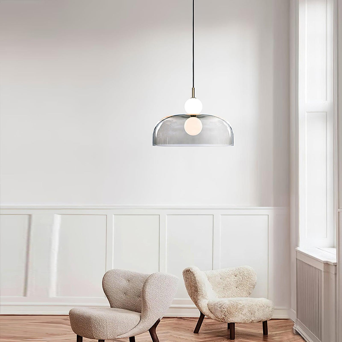 Serenora Glass Pendant Light-Moonnatur