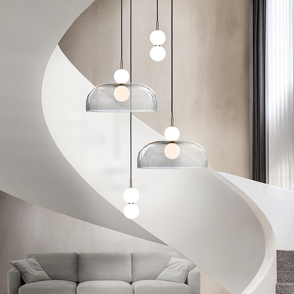 Serenora Glass Pendant Light-Moonnatur