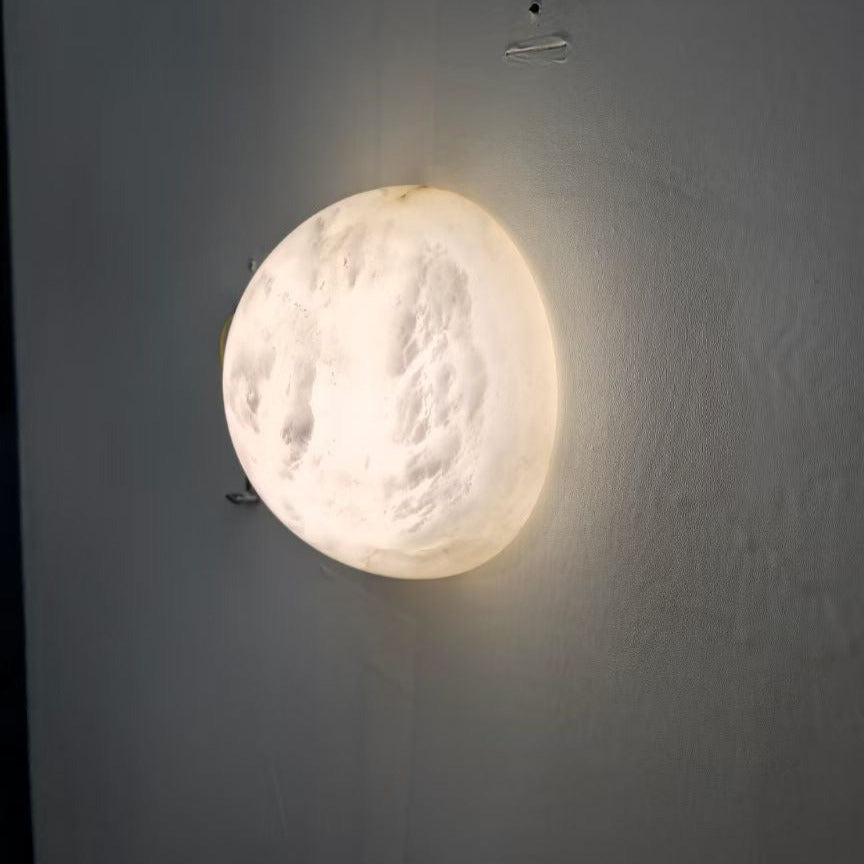 Larenenis Alabaster Wall Light-Moonnatur