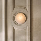 Larenenis Alabaster Wall Light-Moonnatur