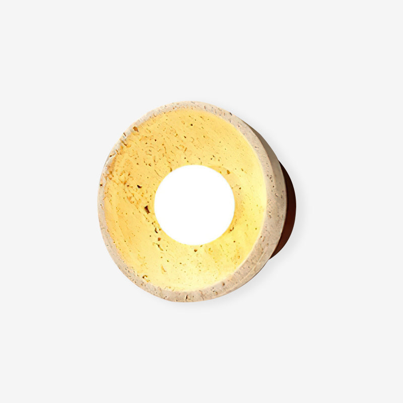 Merreniel Travertine Wall Light-Moonnatur