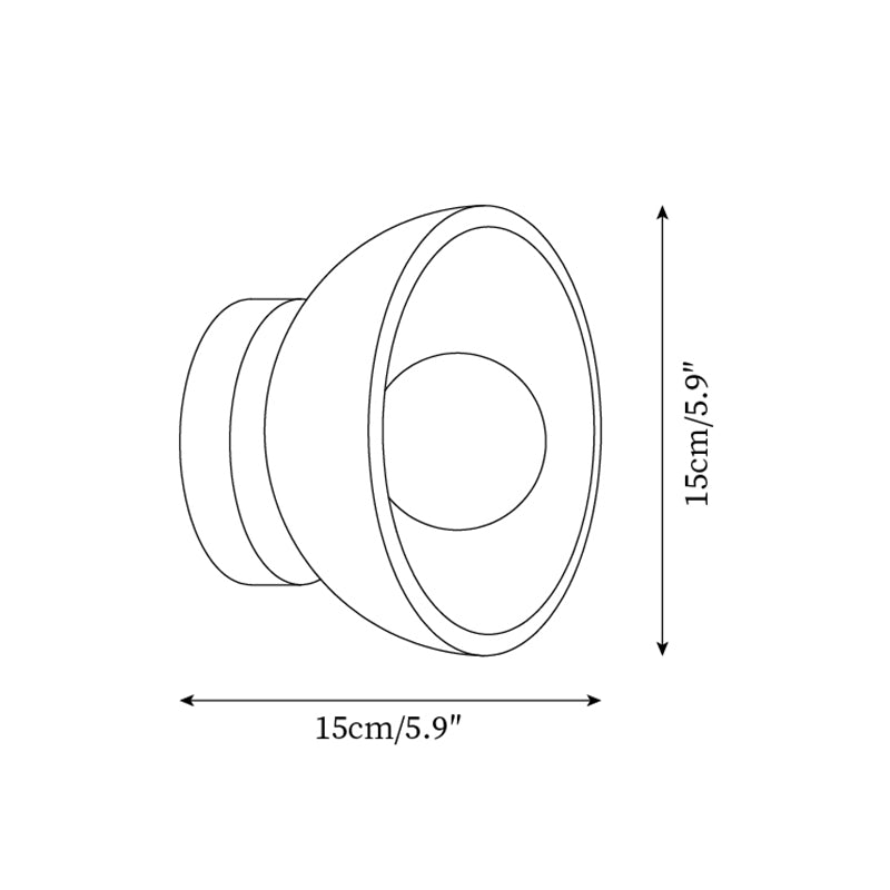 Merreniel Travertine Wall Light-Moonnatur