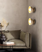 Merreniel Travertine Wall Light-Moonnatur