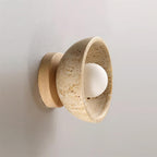 Merreniel Travertine Wall Light-Moonnatur